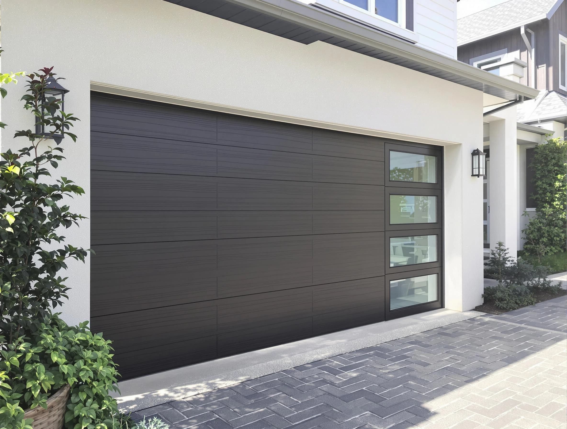 Custom garage door installation by Carteret Garage Door Repair in Carteret
