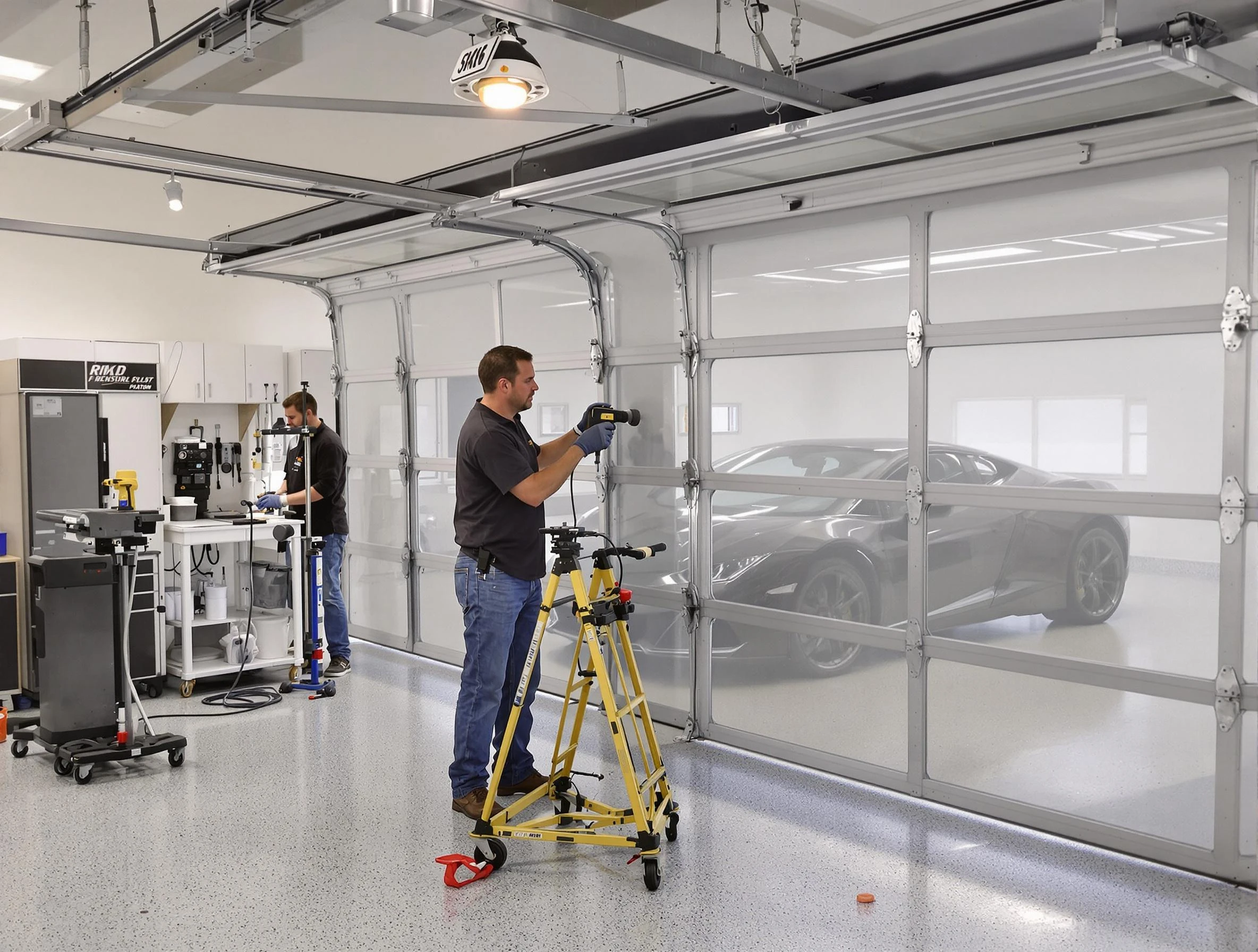 Garage Door Dents Repair in Carteret