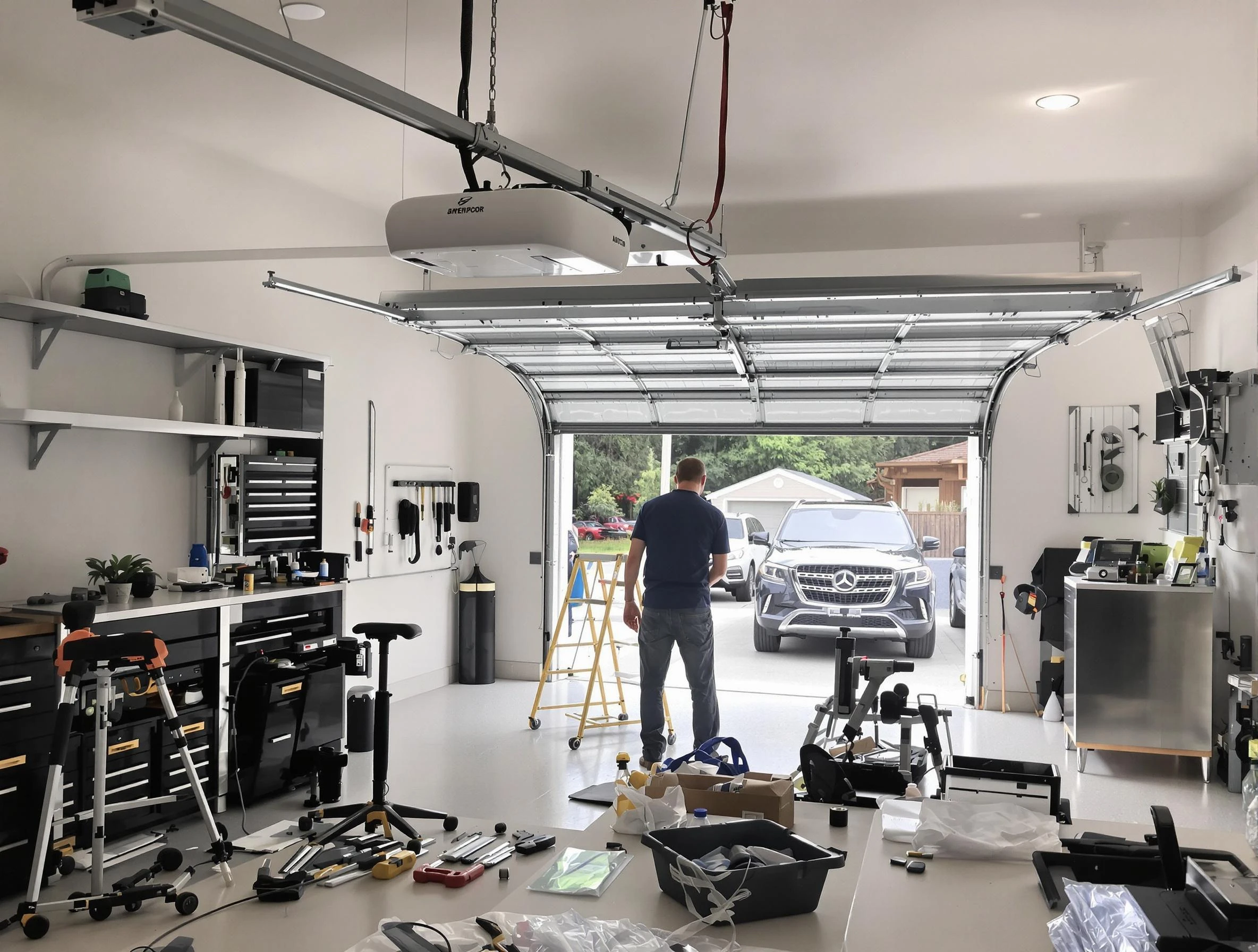 Garage door opener installation by Carteret Garage Door Repair in Carteret